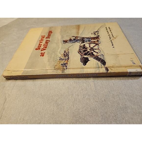 Survival at Valley Forge by Carole Charles 1975 A Narrative Poem Hardback - Picture 11 of 16